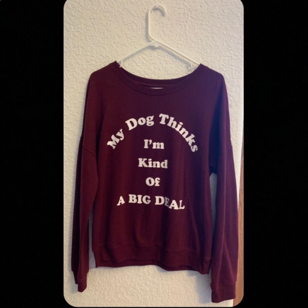 Maroon Sweatshirt!